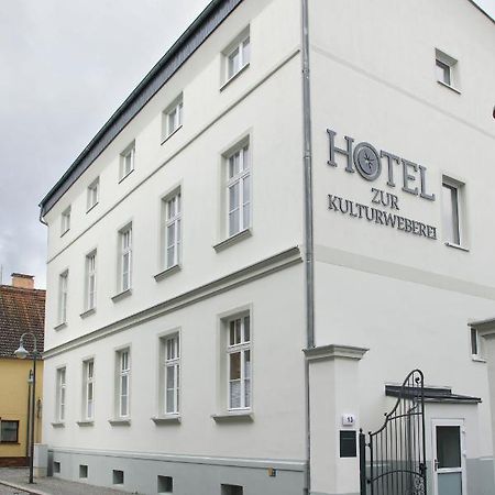 Hotel Zur Kulturweberei Finsterwalde Exterior foto