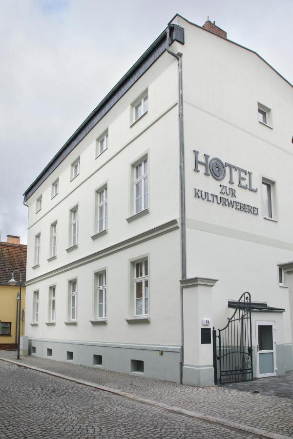 Hotel Zur Kulturweberei Finsterwalde Exterior foto